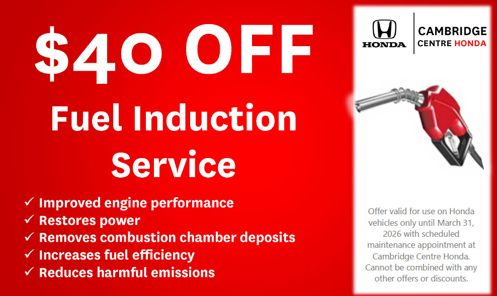 $40 OFF – Fuel Induction Service