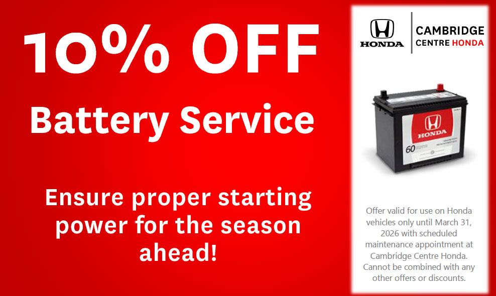 10% OFF – Battery Service