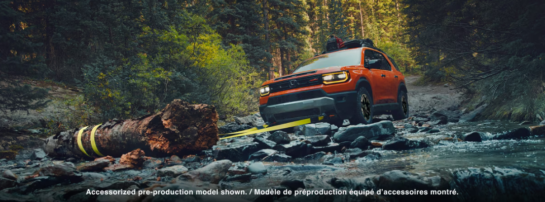 2026 Honda Passport driving off-road