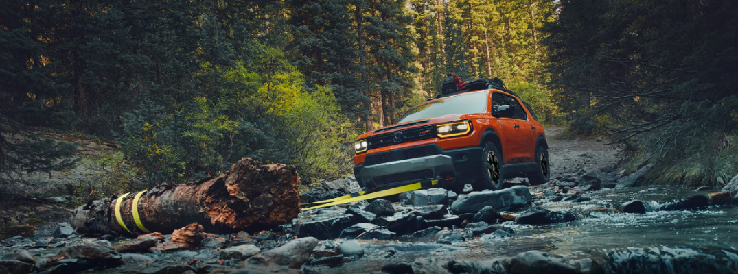 2026 Honda Passport driving off road